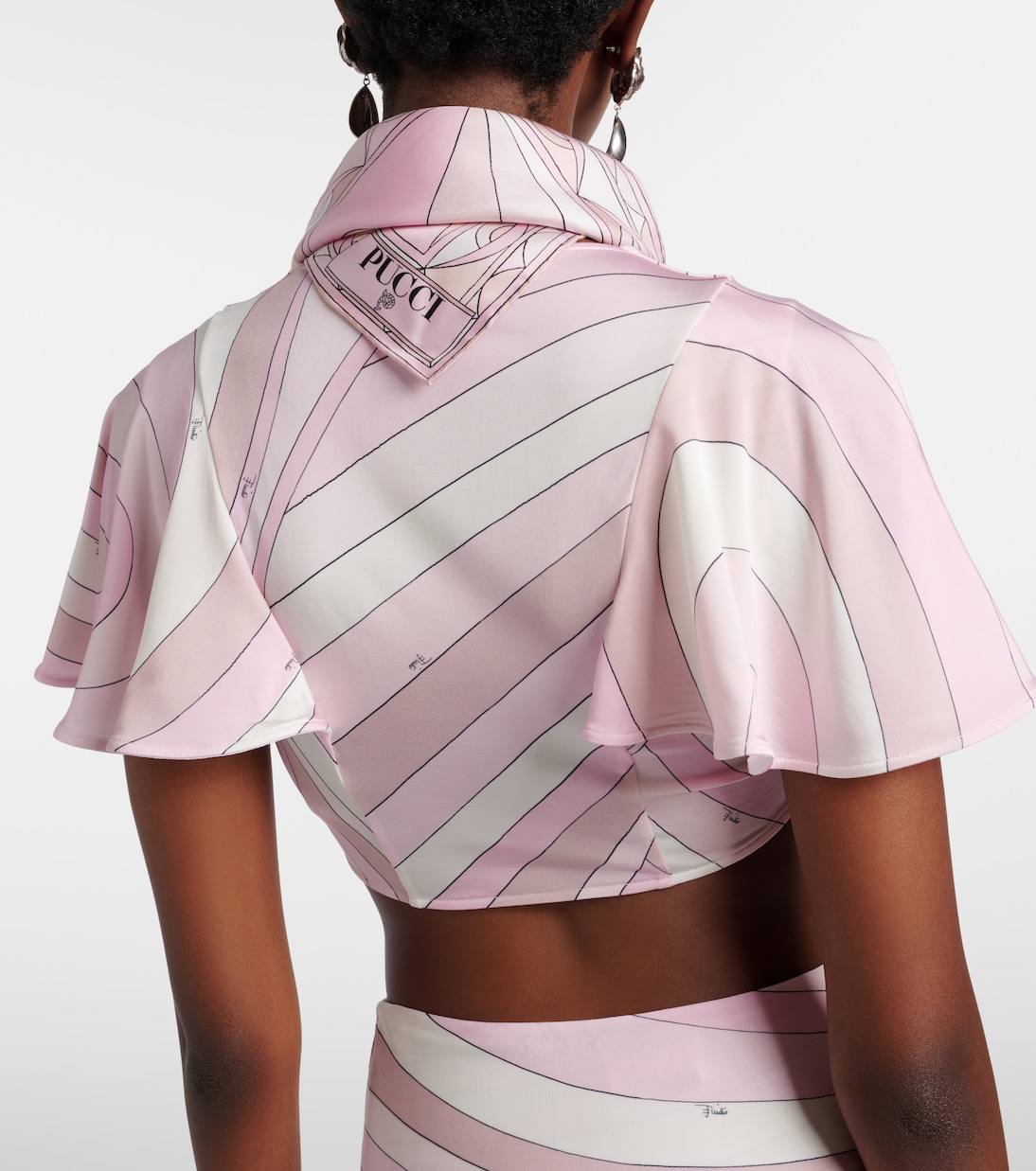 Tuch Occhi aus Seiden-Twill | Pucci