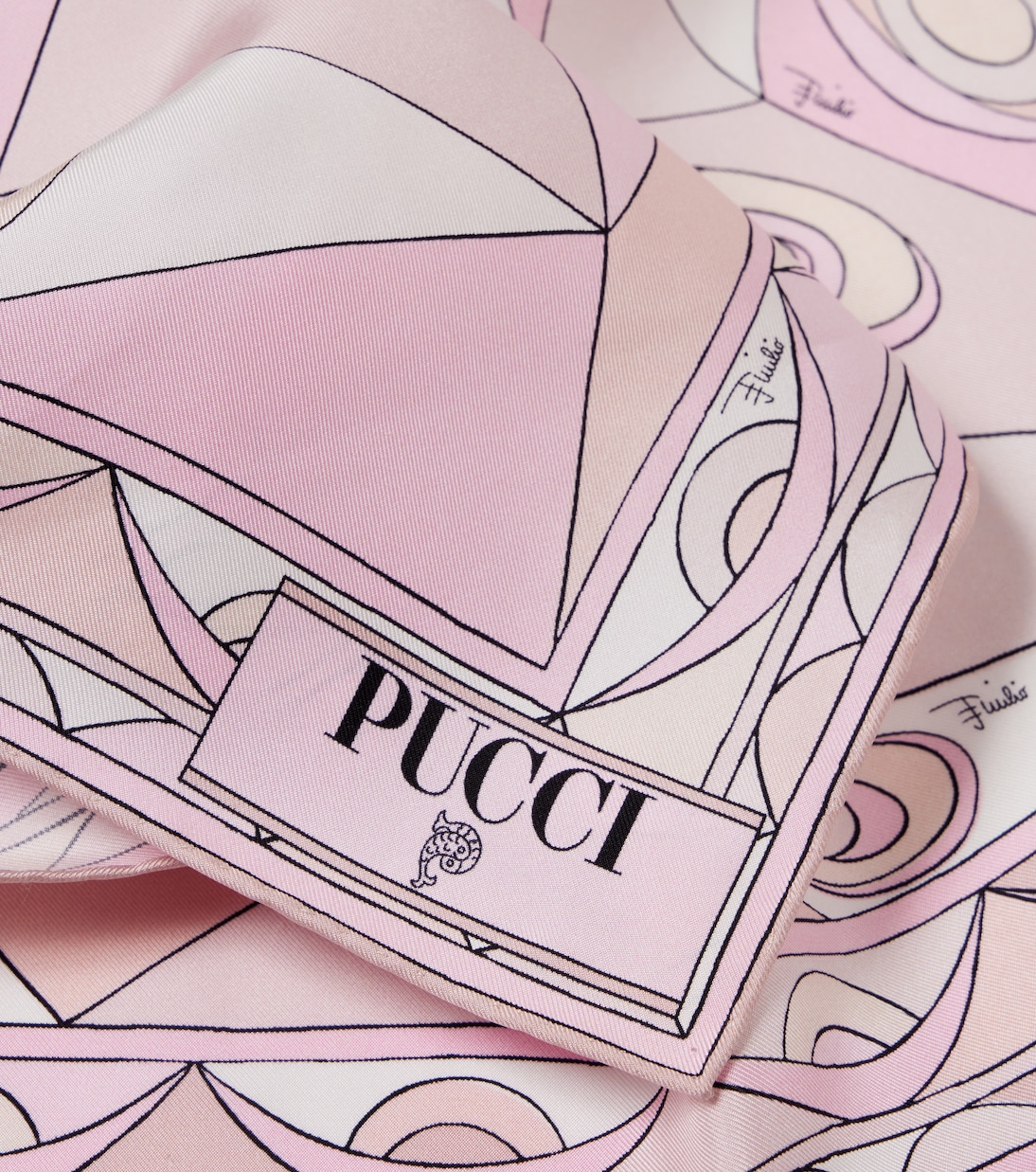 Tuch Occhi aus Seiden-Twill | Pucci
