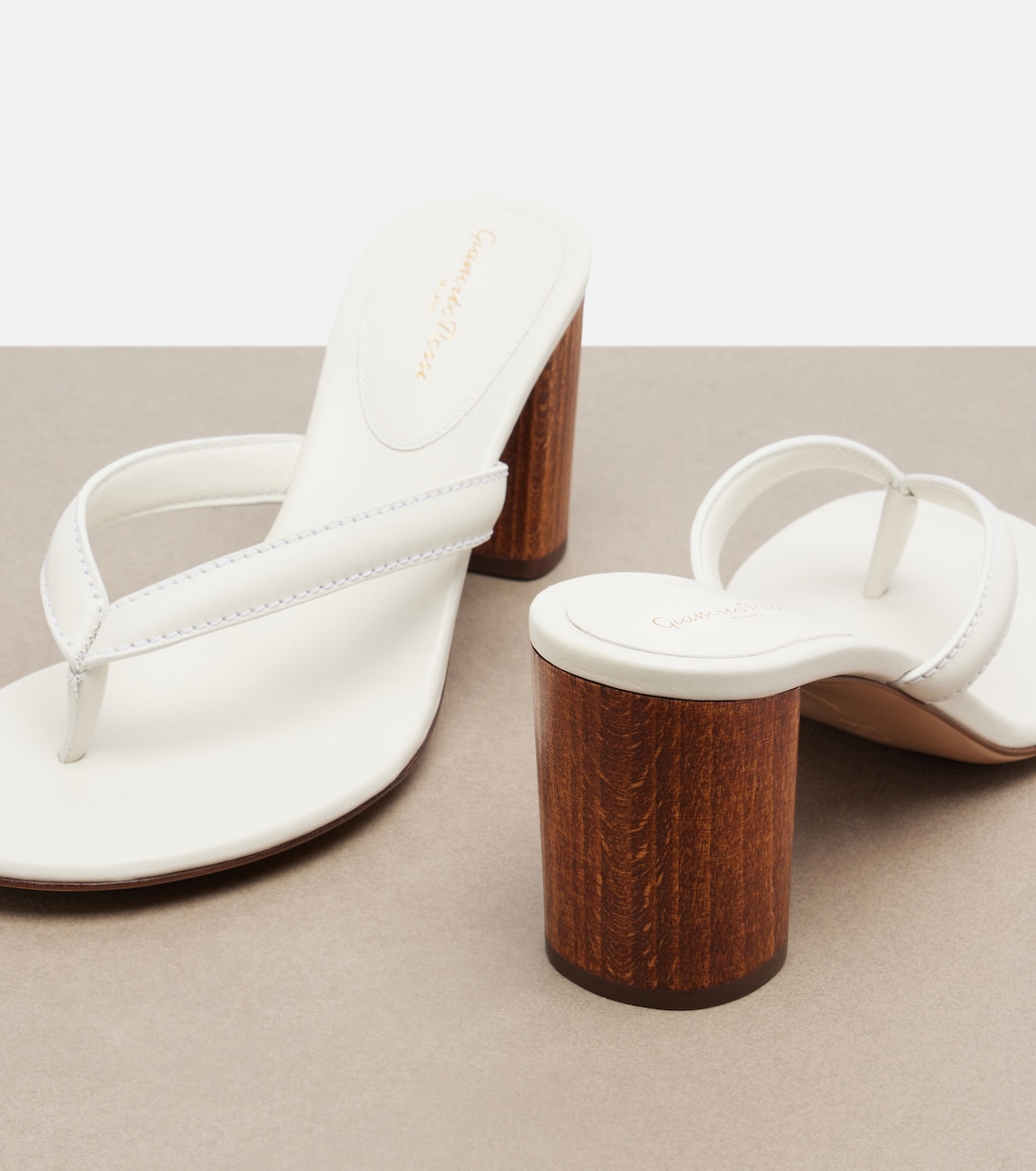 Leather thong sandals | Gianvito Rossi