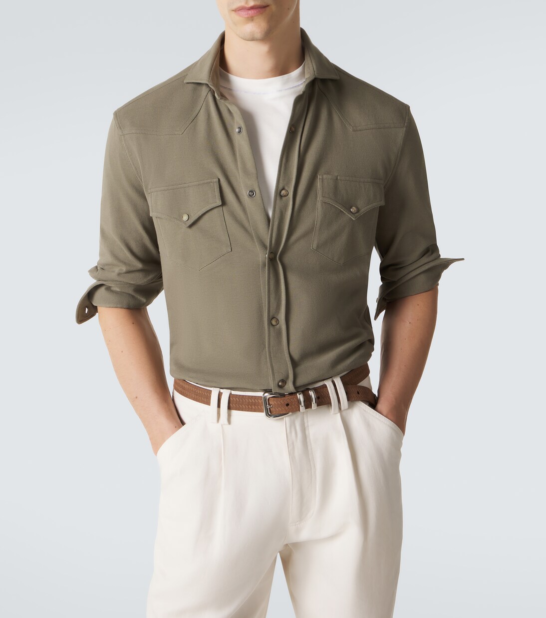 Cotton overshirt | Brunello Cucinelli