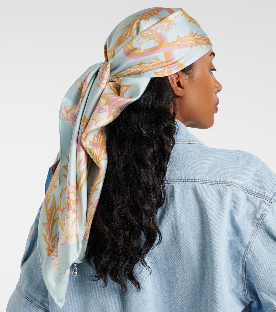 Tuch aus Seiden-Twill | Loewe