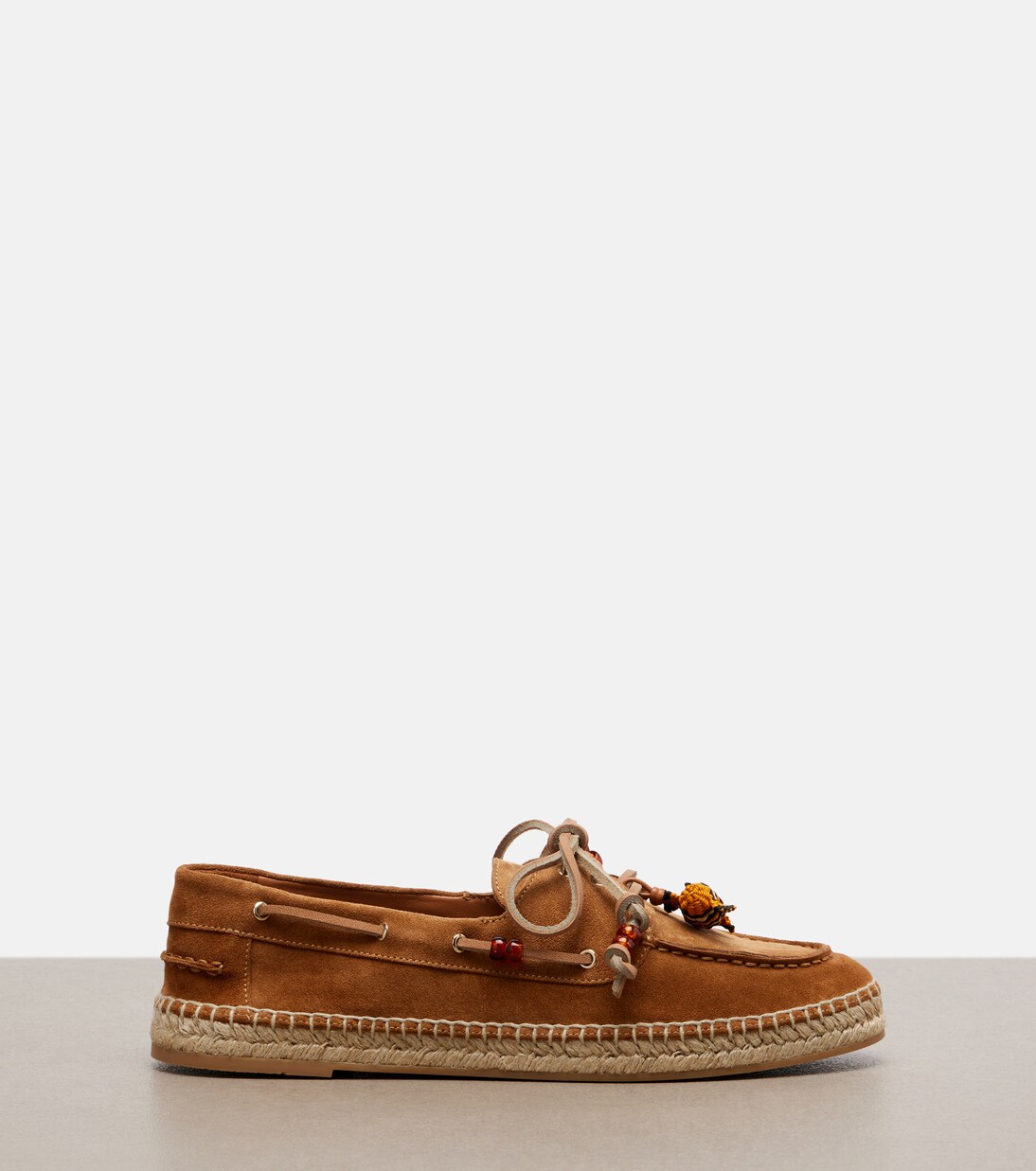 Seafarer beaded suede espadrilles | Aquazzura