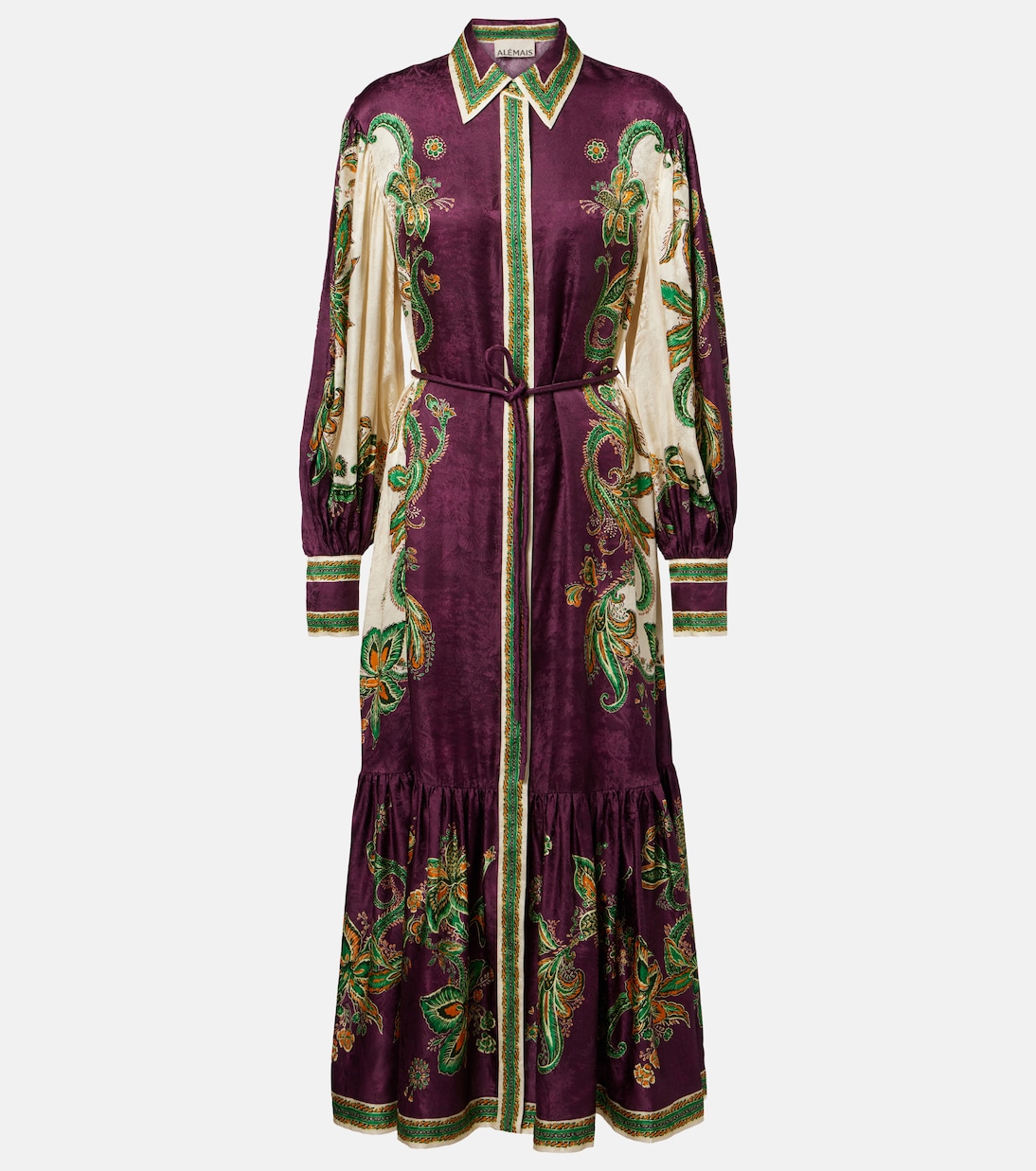 Ruthie printed shirt dress | Alémais