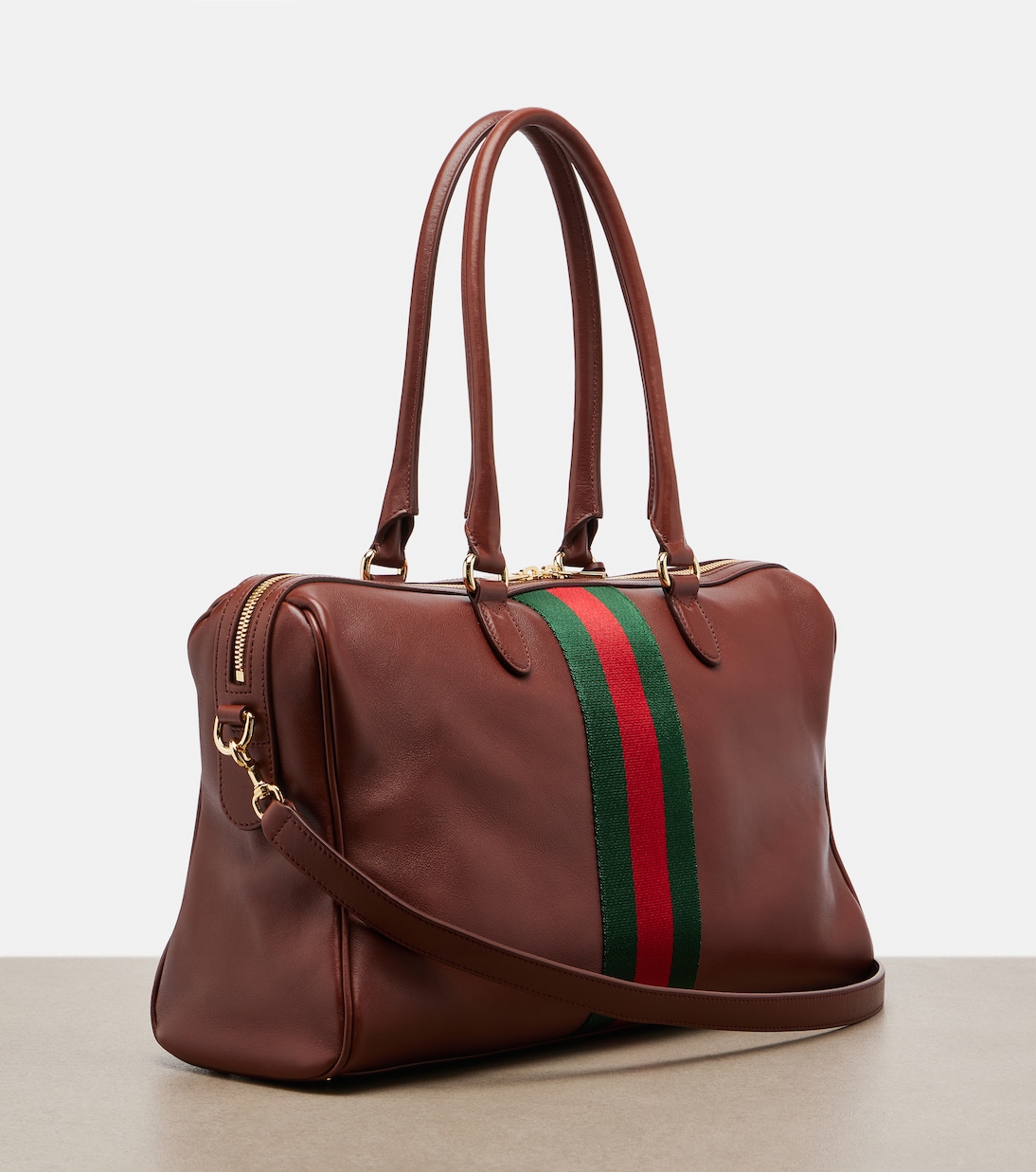 Bowling Bag Borsetto Large aus Leder | Gucci