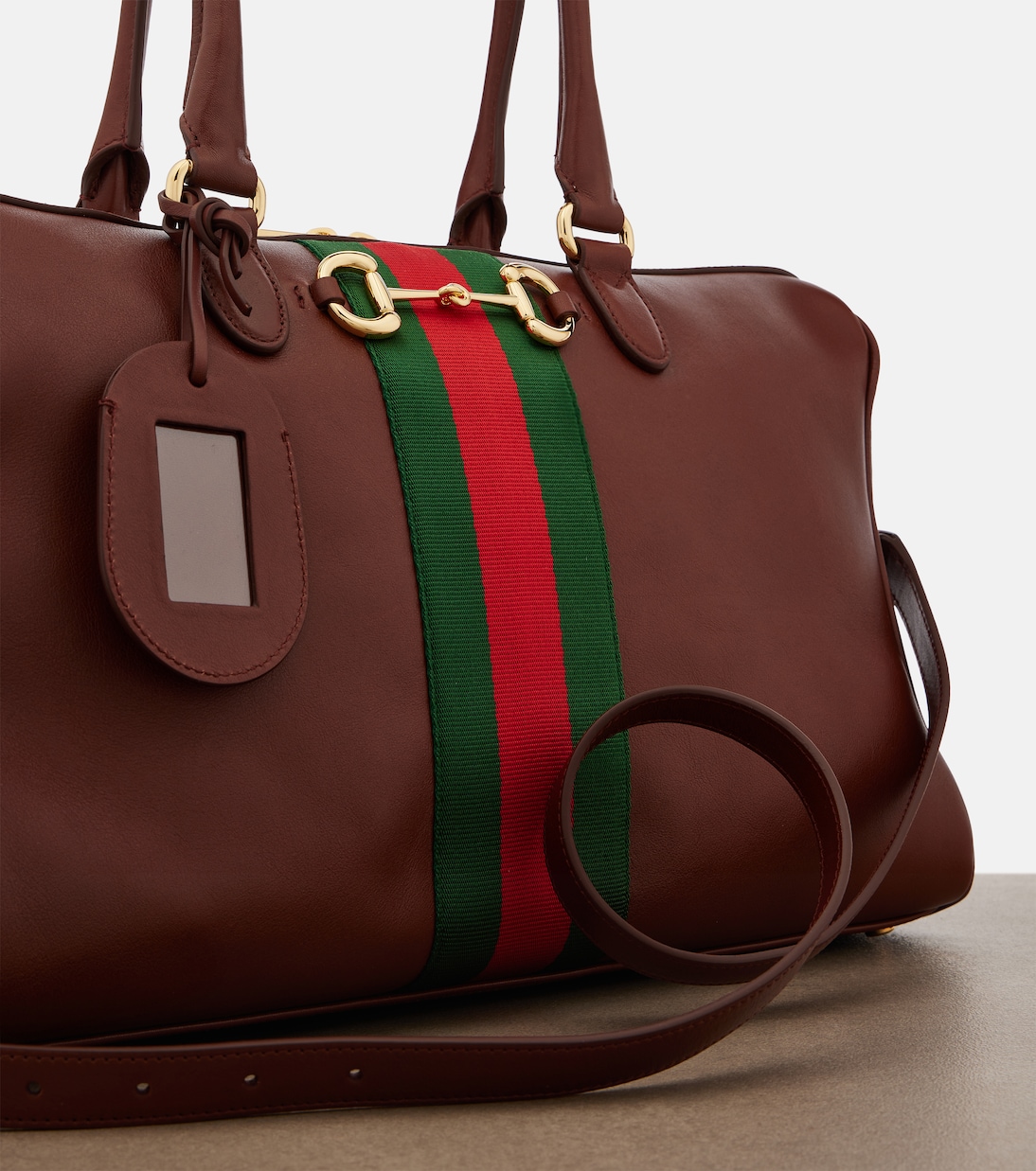 Bowling Bag Borsetto Large aus Leder | Gucci