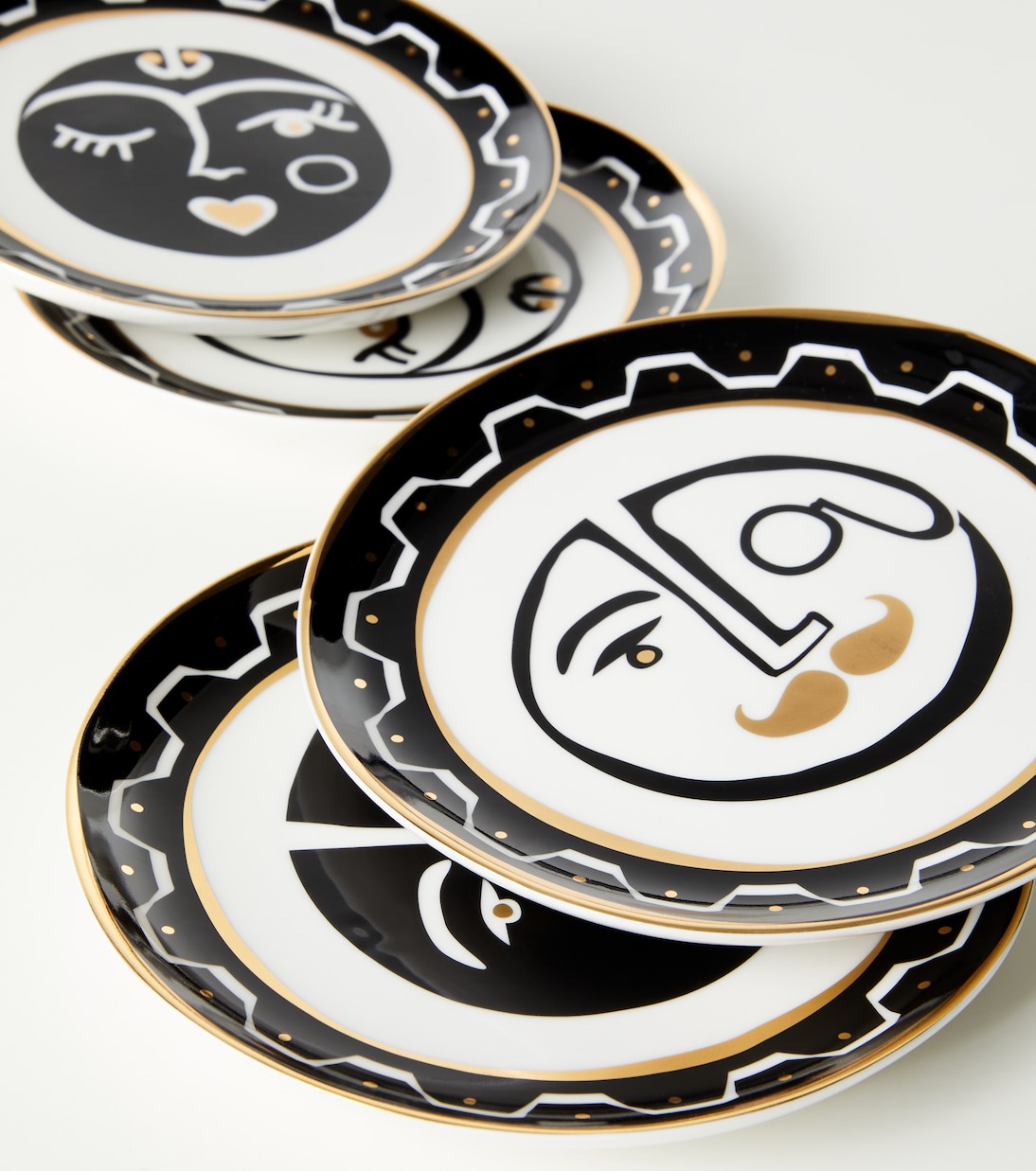 Marseilles set of 4 porcelain side plates | Jonathan Adler