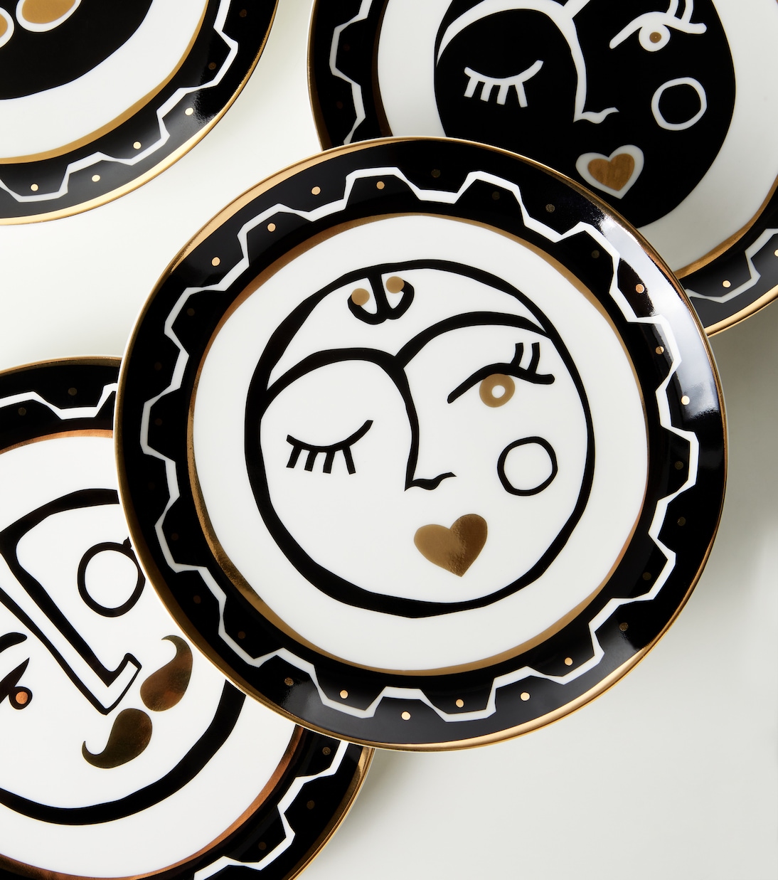 Marseilles set of 4 porcelain side plates | Jonathan Adler