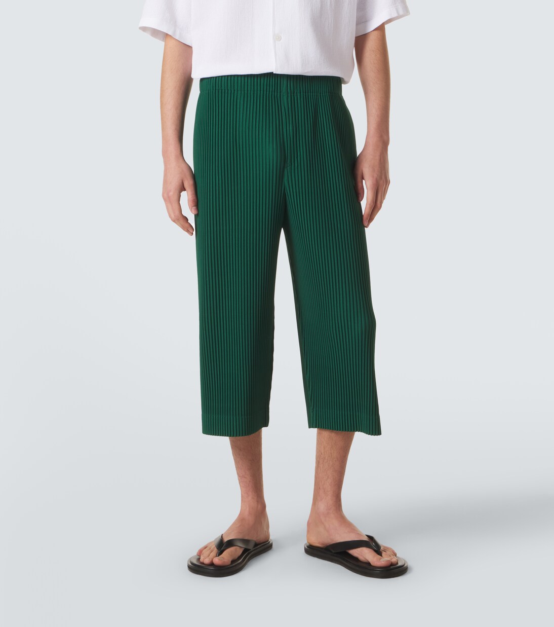 Monthly Colors: May pleated straight pants | Homme Plissé Issey Miyake