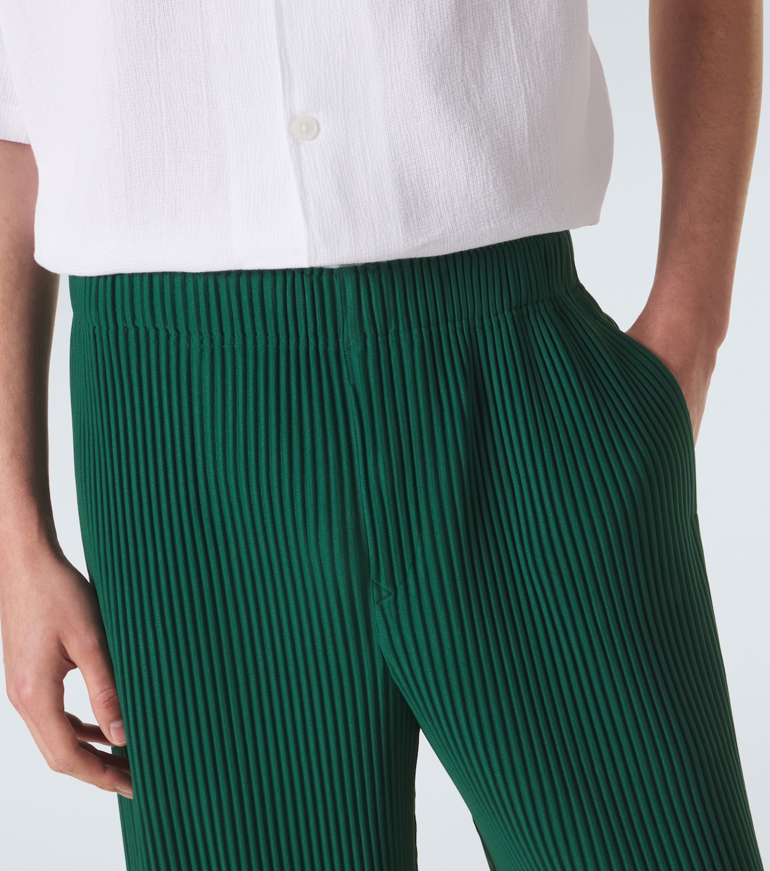 Monthly Colors: May pleated straight pants | Homme Plissé Issey Miyake