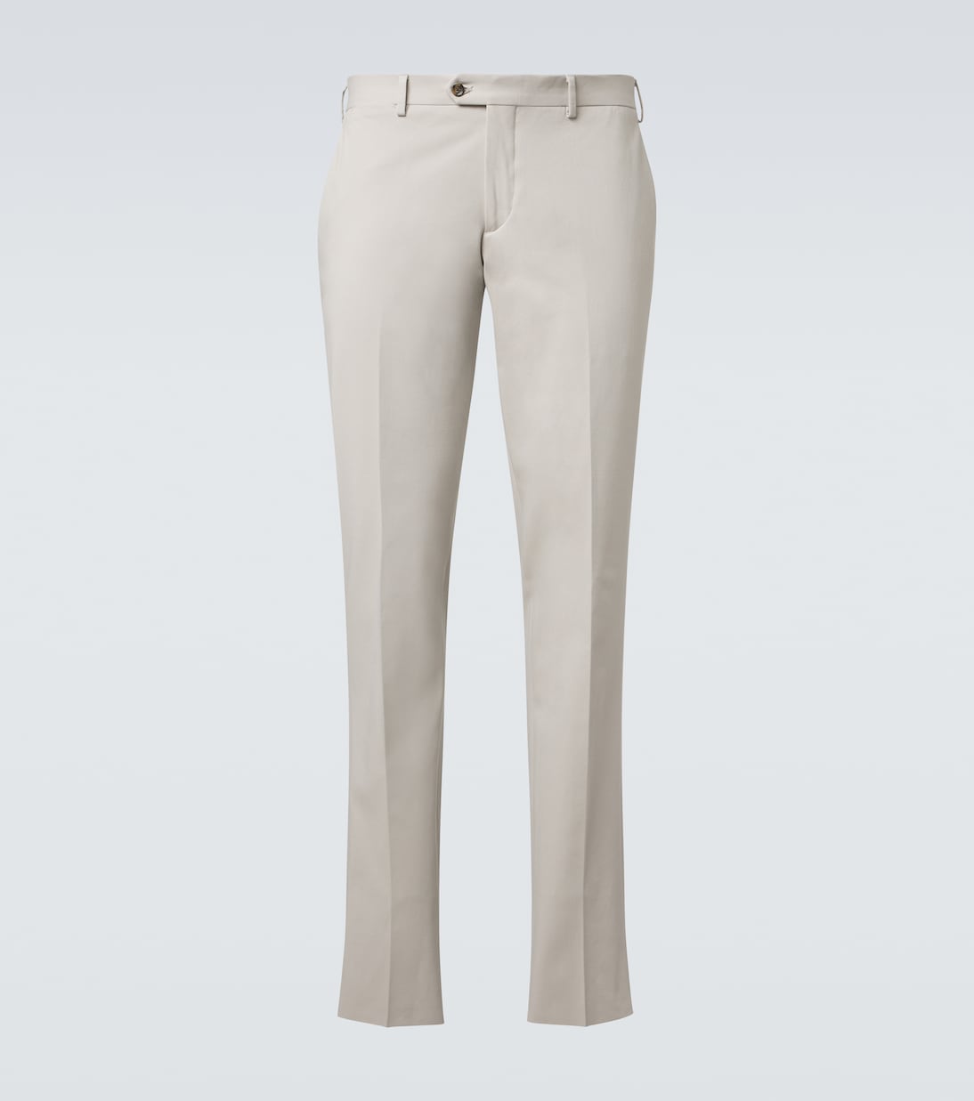 Cotton-blend slim pants | Lardini