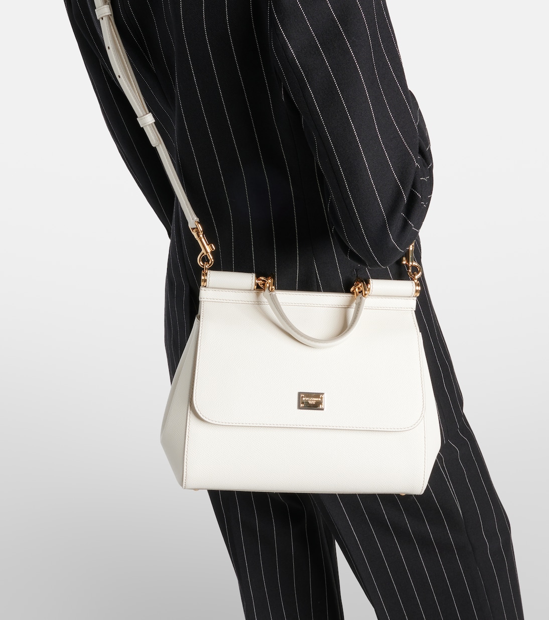 Sac Miss Sicily Medium en cuir | Dolce&Gabbana