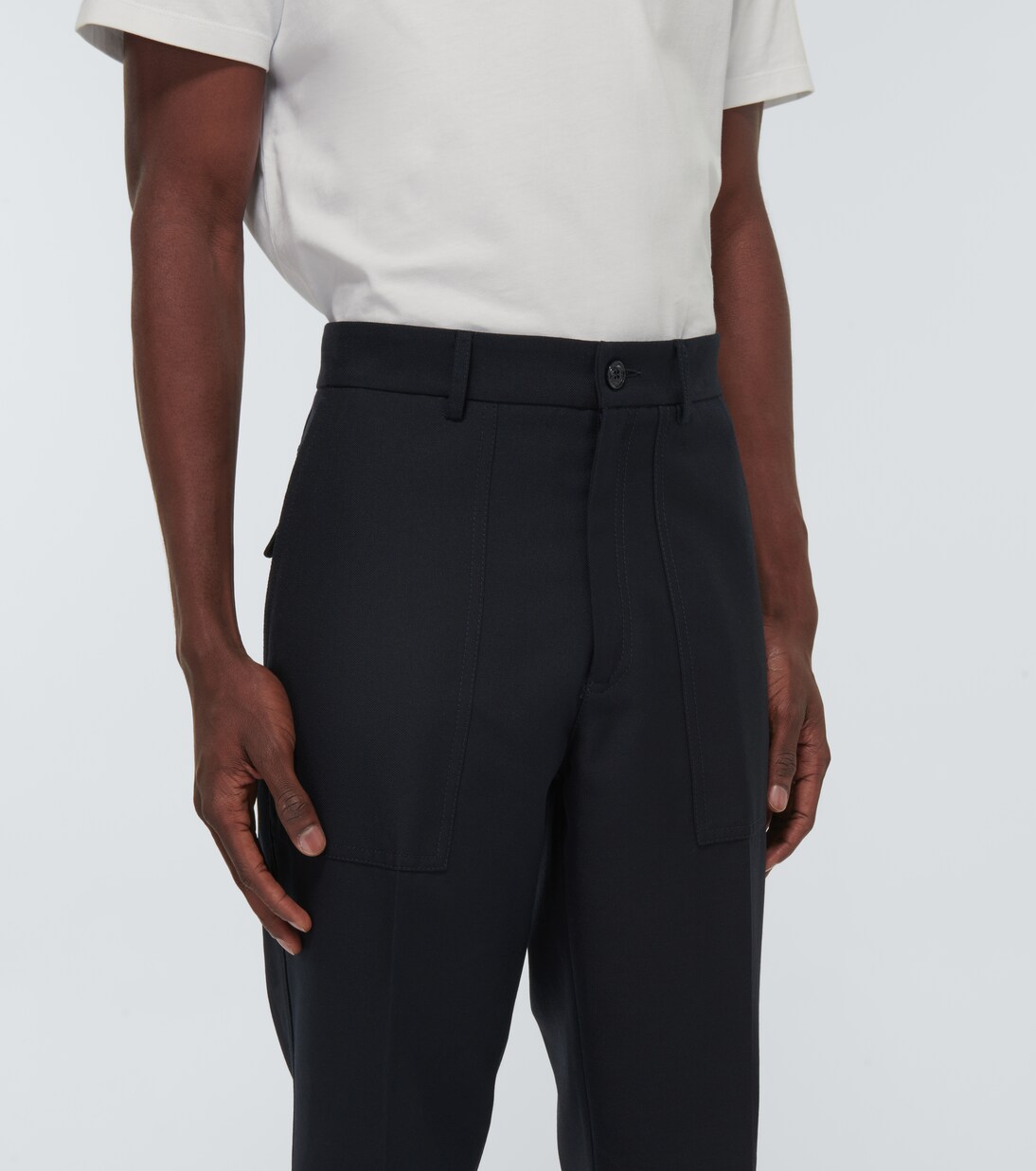 2 MONCLER 1952 Sportivo classic wool pants | Moncler Genius