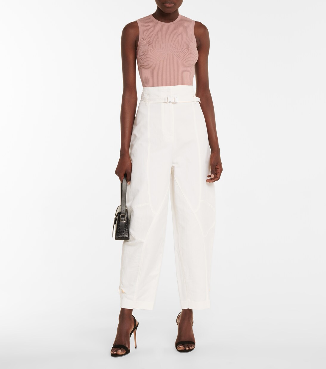 Pantalon Daisy en coton et lin mélangés | Stella McCartney