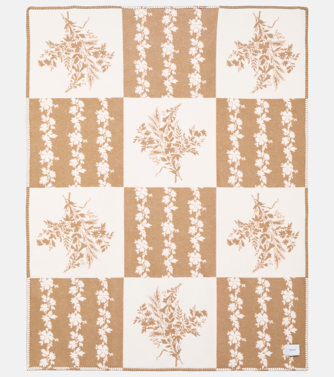 Wool-blend blanket | Erdem