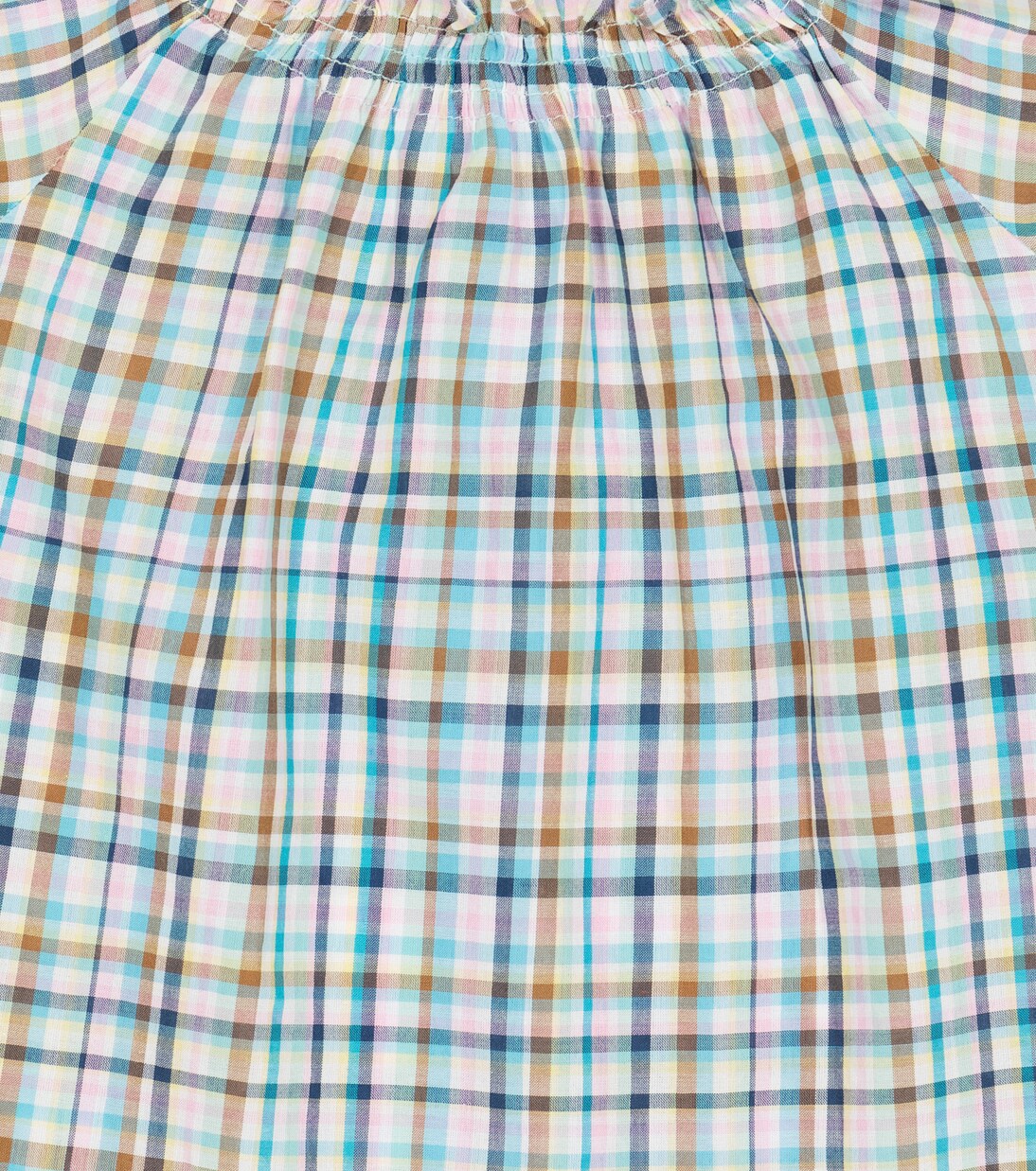 Baby Ange checked cotton blouse | Bonpoint