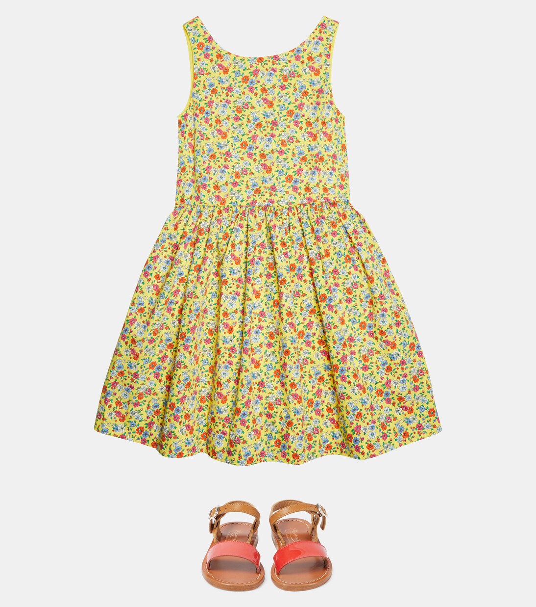 Floral cotton dress | Polo Ralph Lauren Kids
