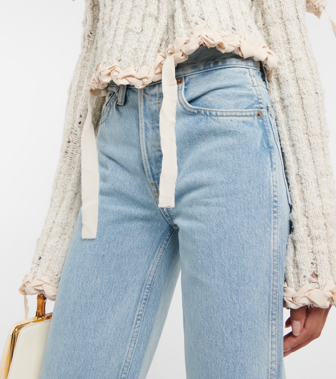 High-Rise Straight Jeans 90s | Re/Done