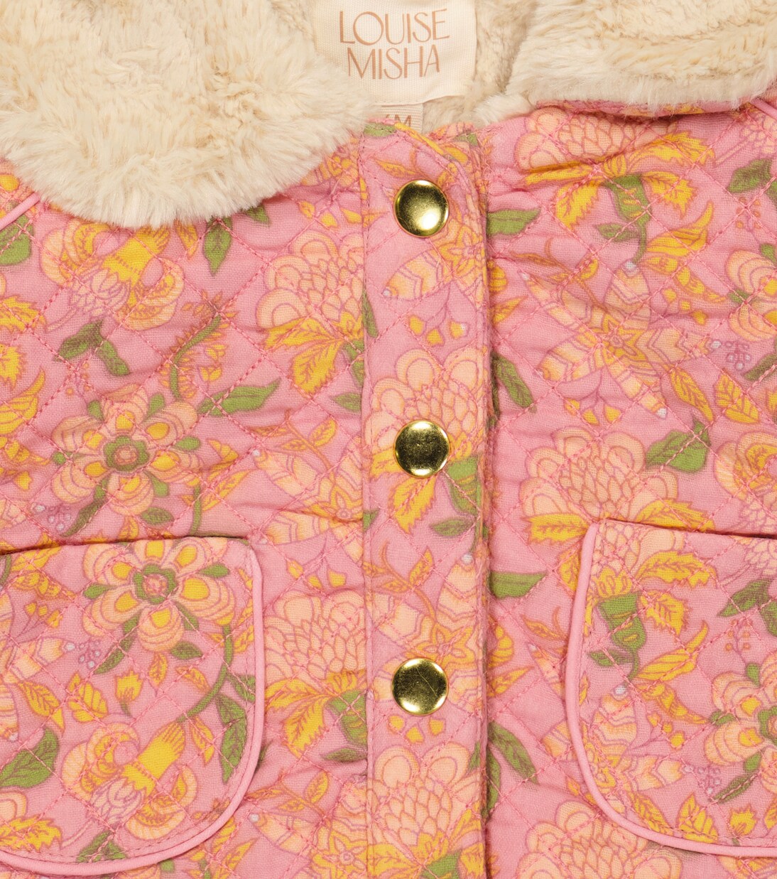 Bebé - chaqueta Jasmina de algodón floral | Louise Misha
