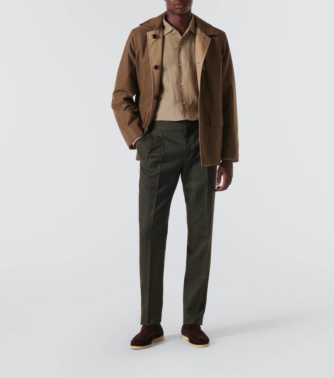 André linen shirt | Loro Piana