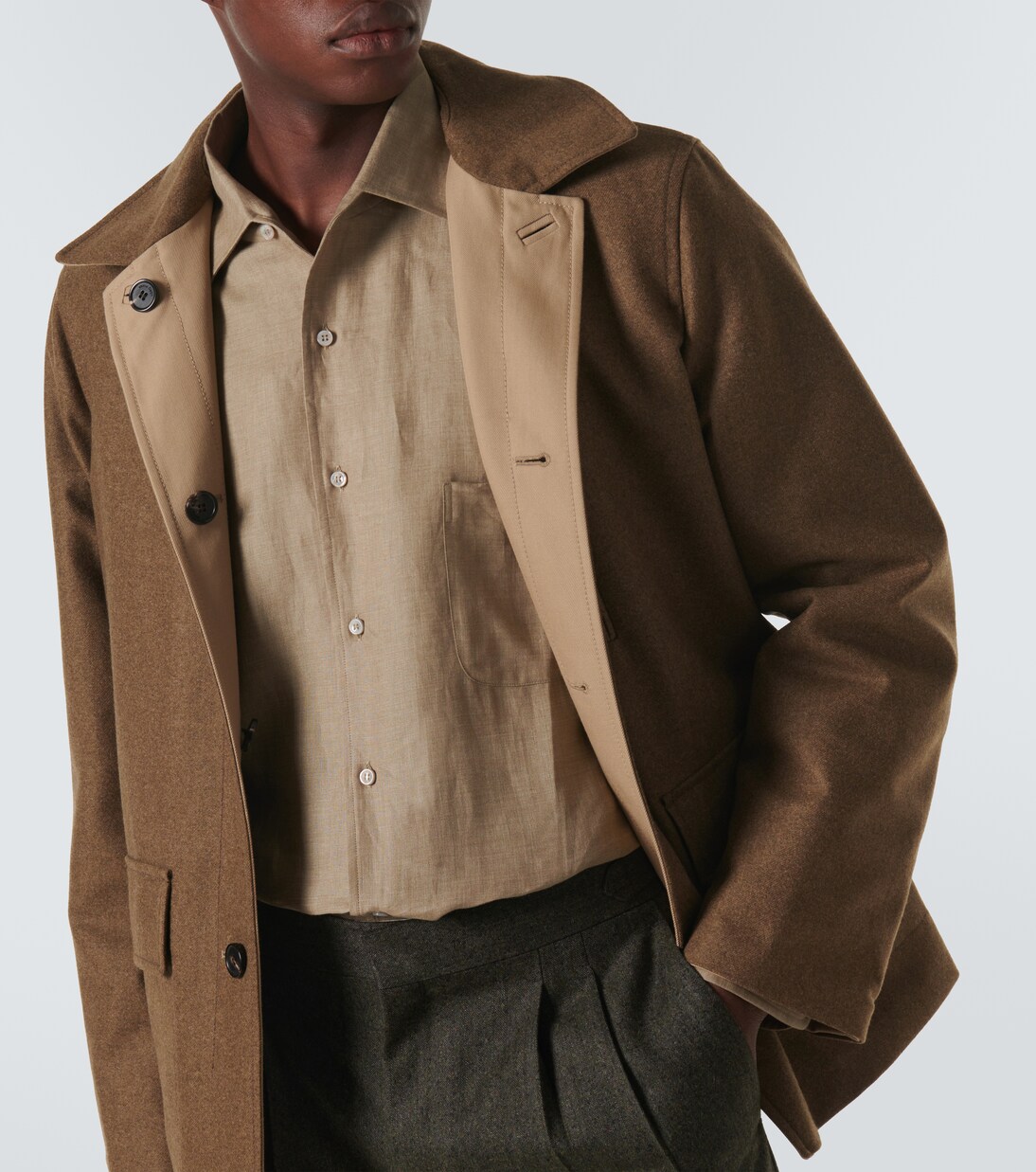 André linen shirt | Loro Piana