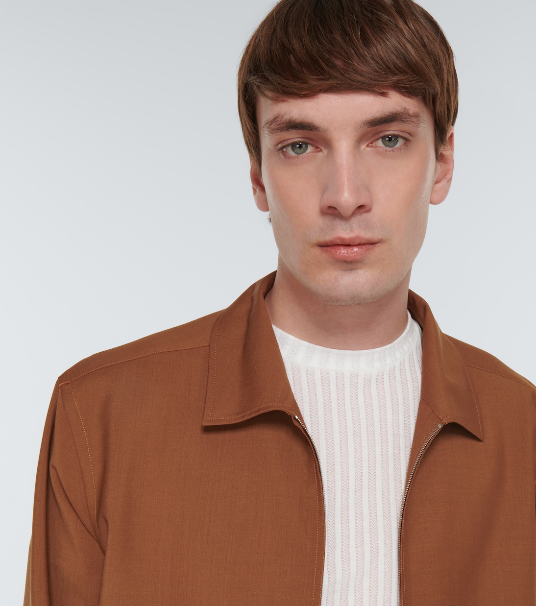 Striped cotton-blend jersey T-shirt | Winnie New York