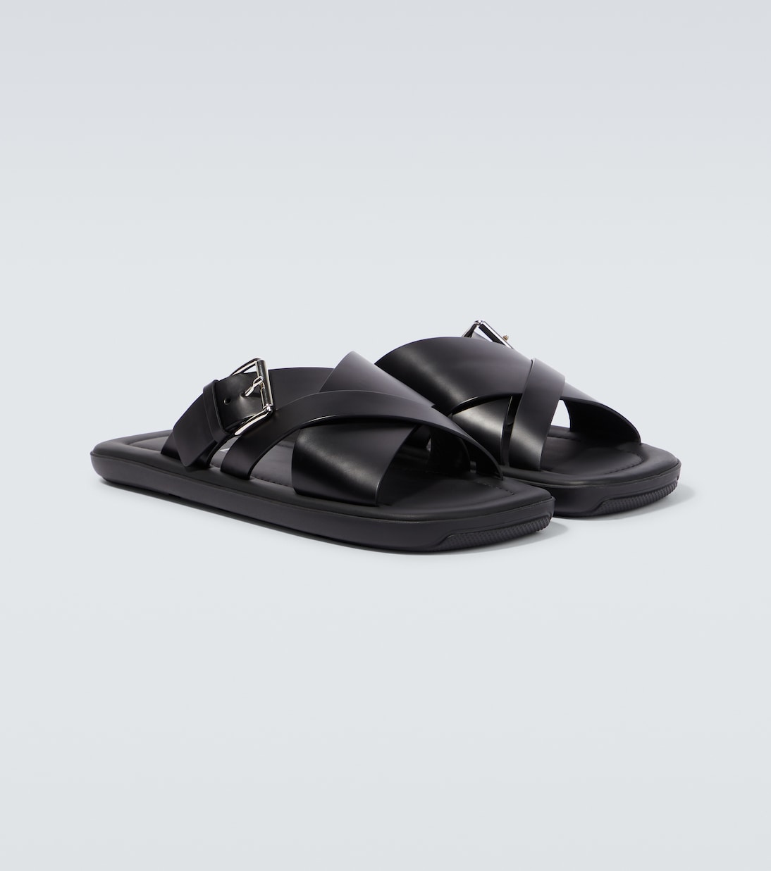 Sandalen aus Leder | Prada