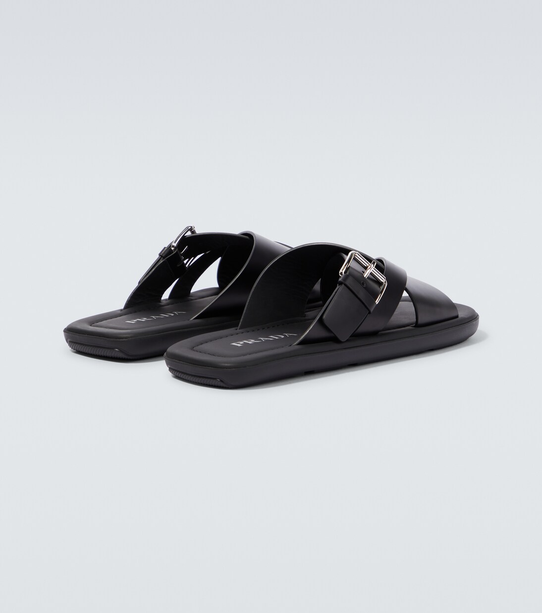 Sandalen aus Leder | Prada