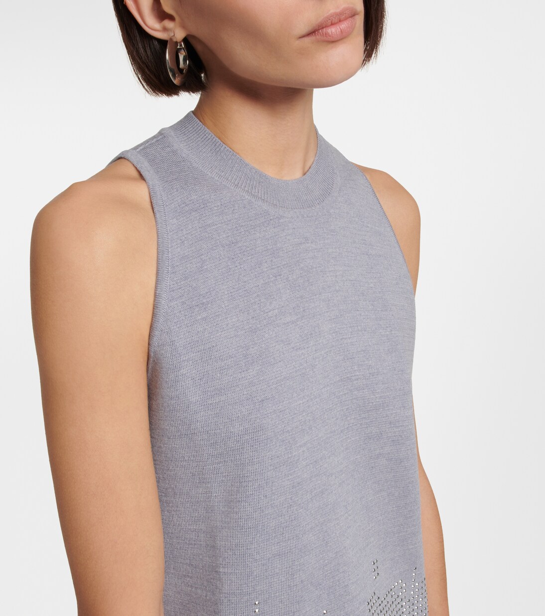 Verziertes Top aus Wolle | JW Anderson