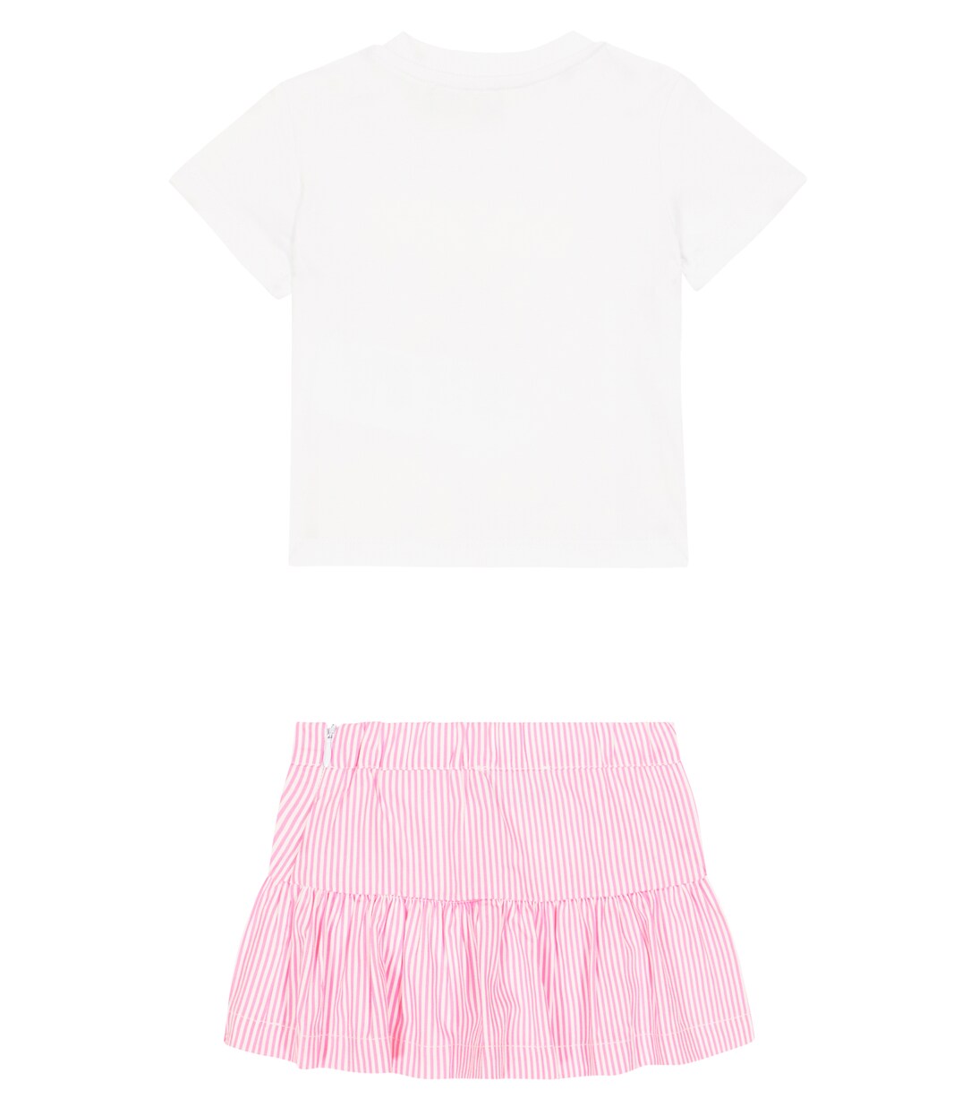 Baby - T-shirt e gonna in misto cotone | Moschino Kids