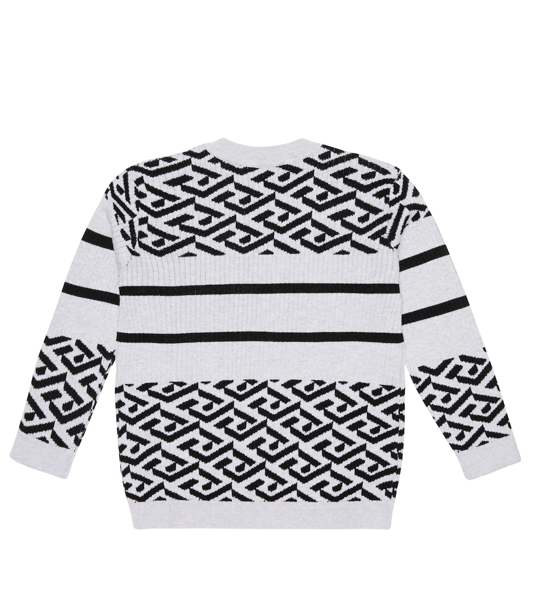 Medusa Greca cotton and wool sweater | Versace Kids