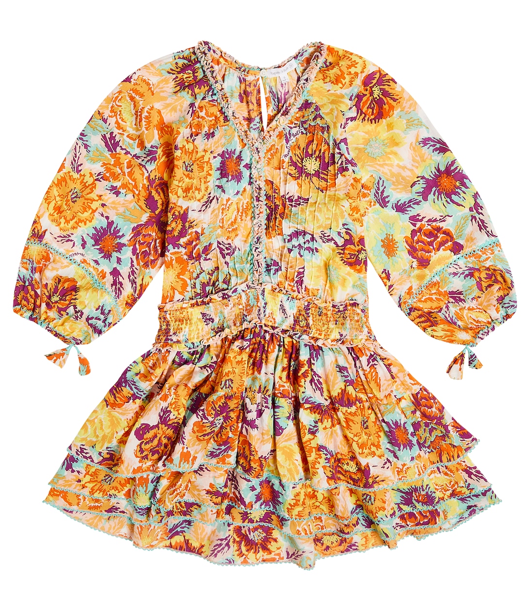 Ariel floral dress | Poupette St Barth Kids