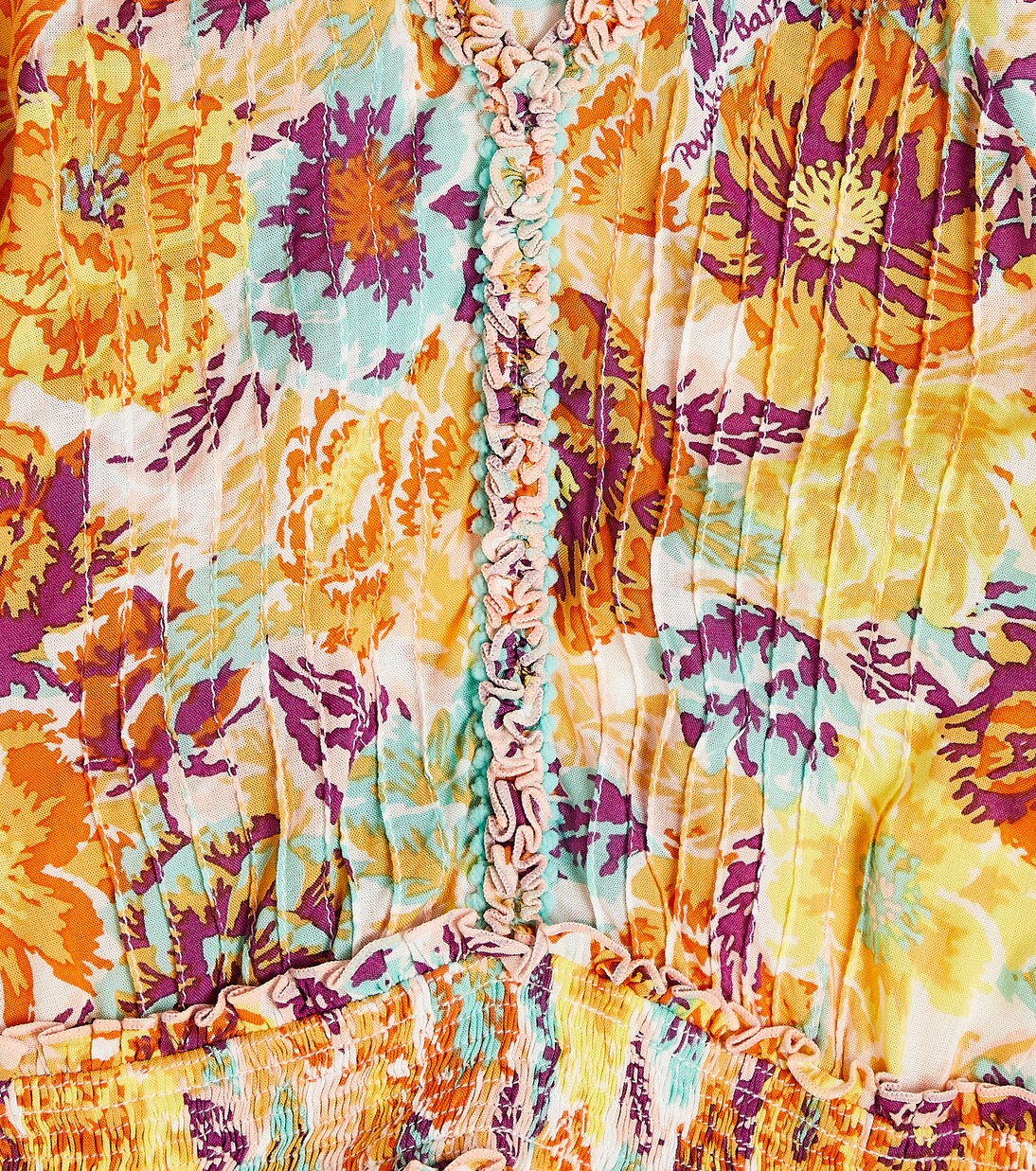 Ariel floral dress | Poupette St Barth Kids