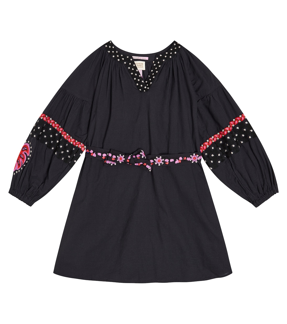 Embroidered cotton dress | Scotch & Soda Kids