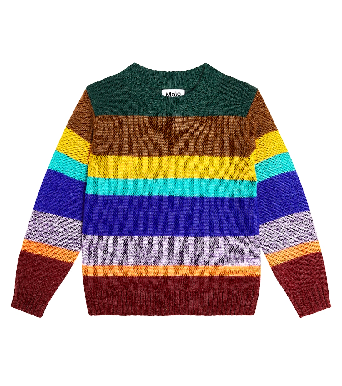 Berge striped alpaca wool-blend sweater | Molo