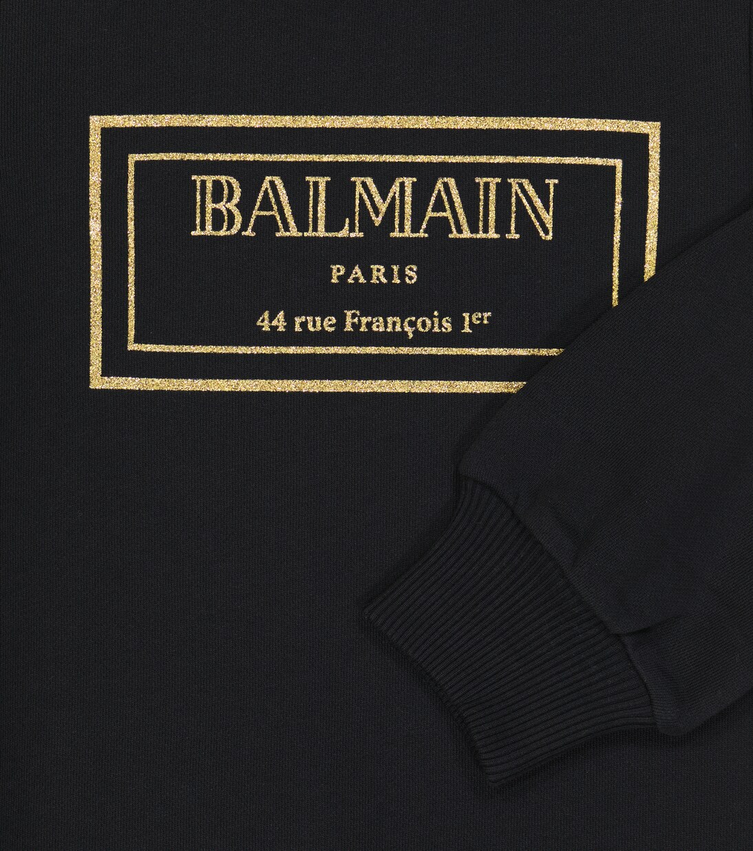 Logo cotton-blend jersey dress | Balmain Kids