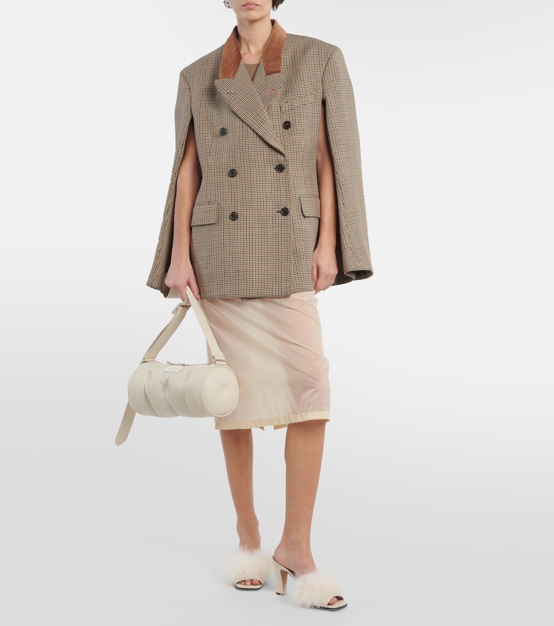 Pantoletten mit Federn | Maison Margiela