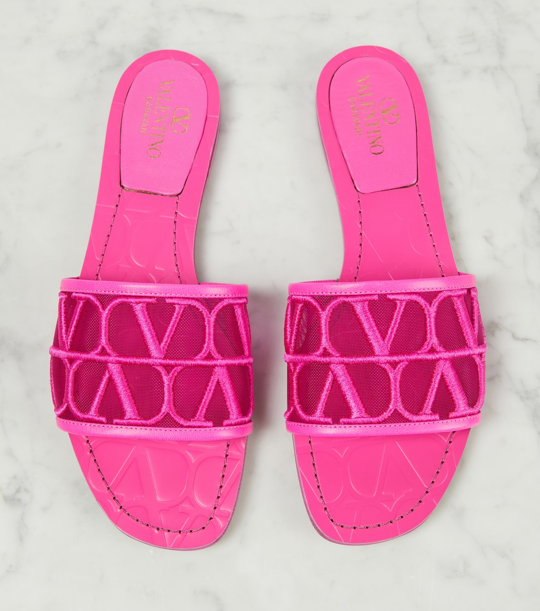 Pantoletten Toile Iconographe | Valentino Garavani