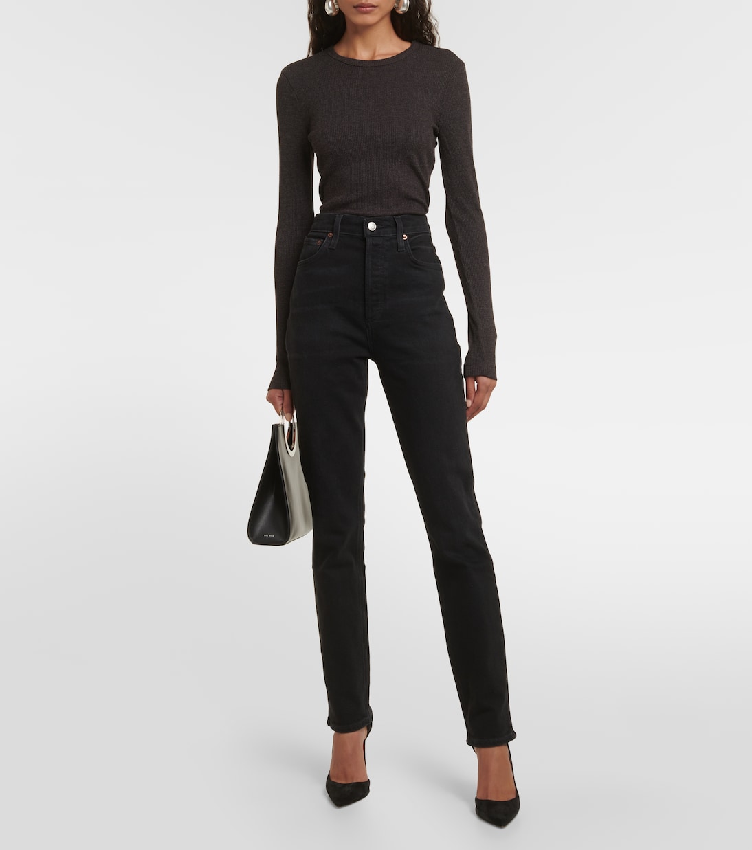 High-Rise Slim Jeans Freya | Agolde