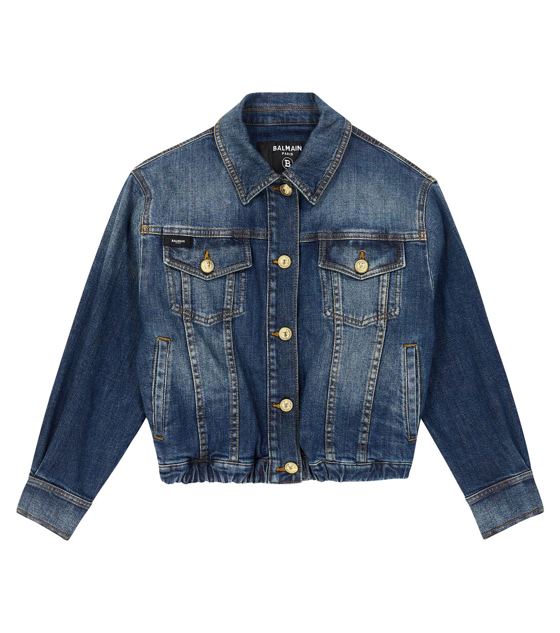 Denim jacket  | Balmain Kids