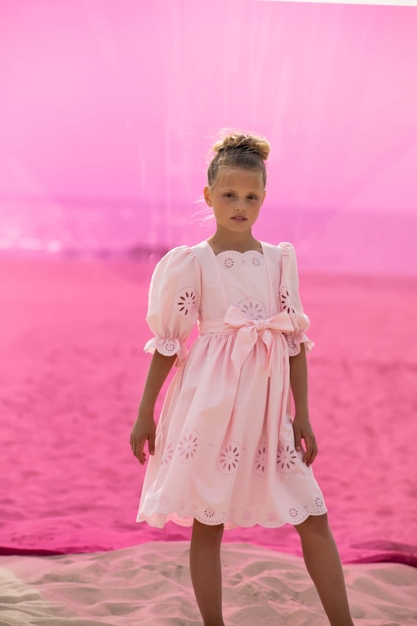 Broderie anglaise cotton dress | Patachou