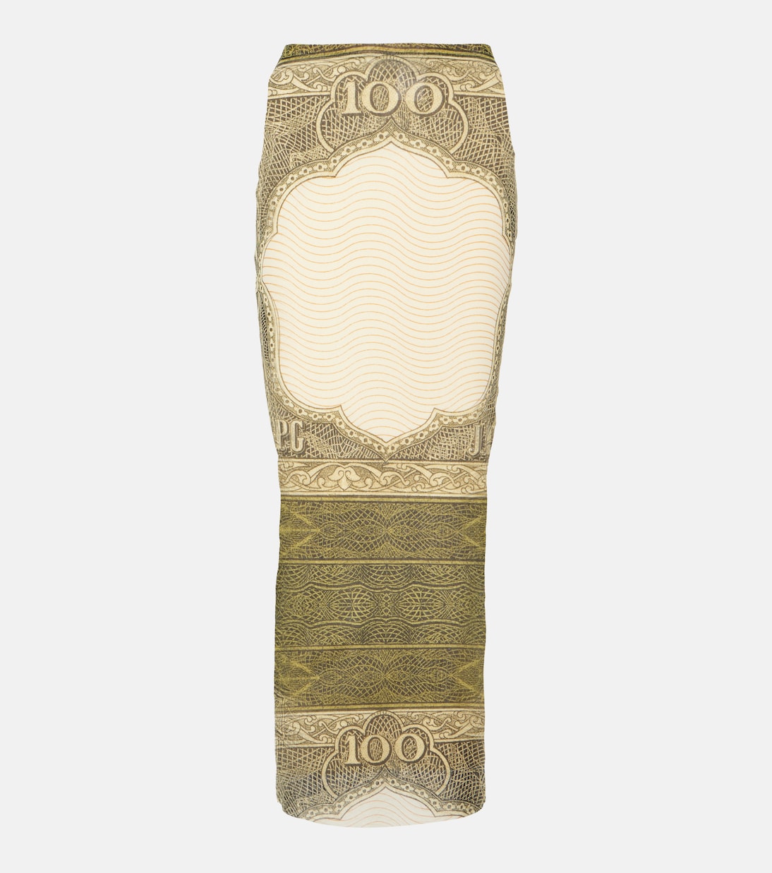 Bedruckter Maxirock | Jean Paul Gaultier