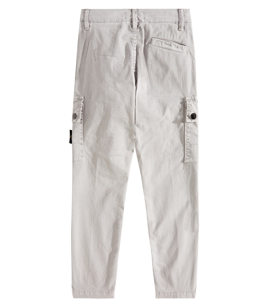 Cotton tapered pants | Stone Island Junior