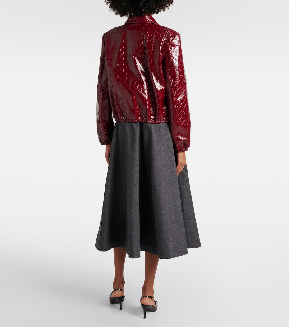 Bomberjacke aus Leder | Gucci