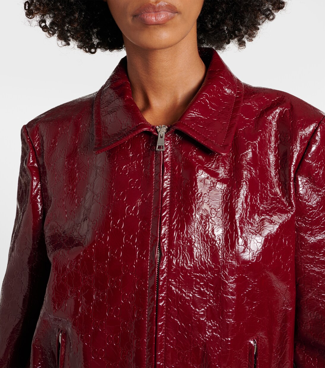 Bomberjacke aus Leder | Gucci