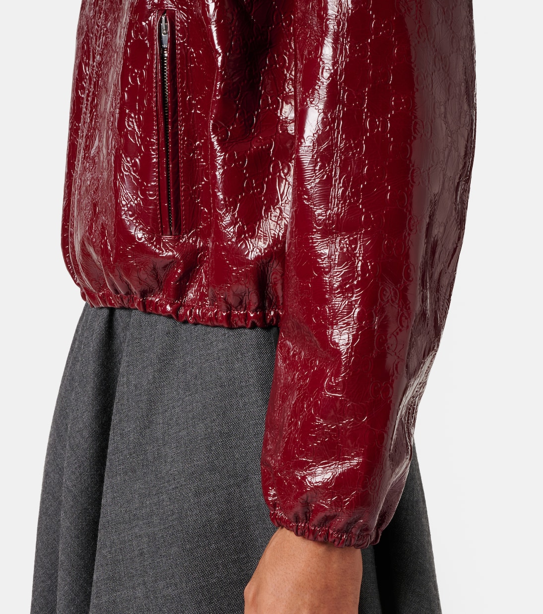 Bomberjacke aus Leder | Gucci