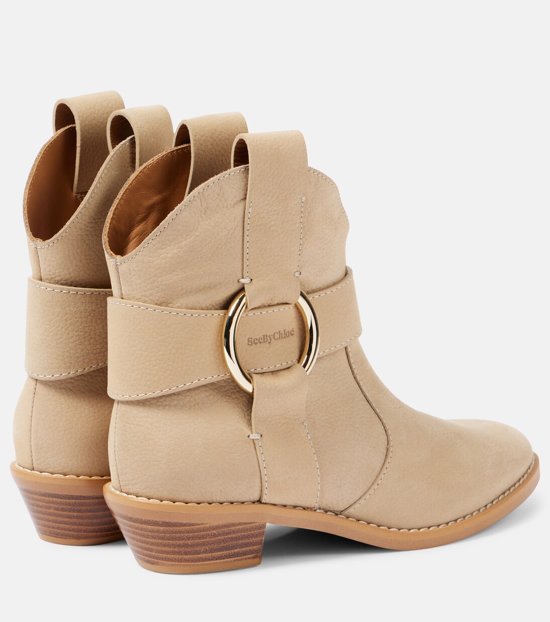 Ankle Boots New Ring 40 aus Leder | See By Chloé