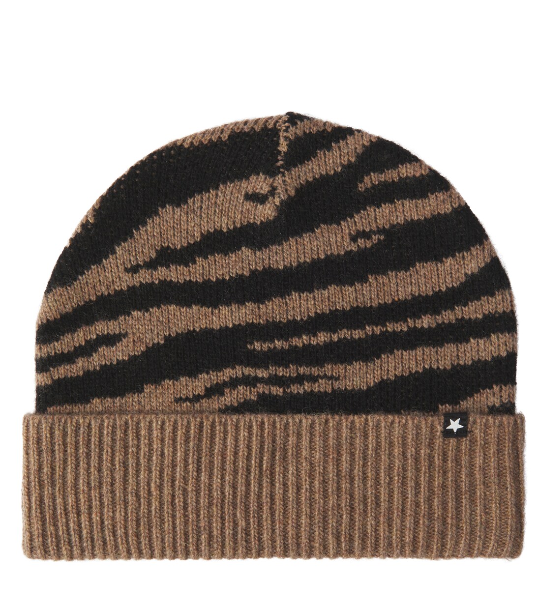 Kipp zebra-print wool-blend beanie | Molo
