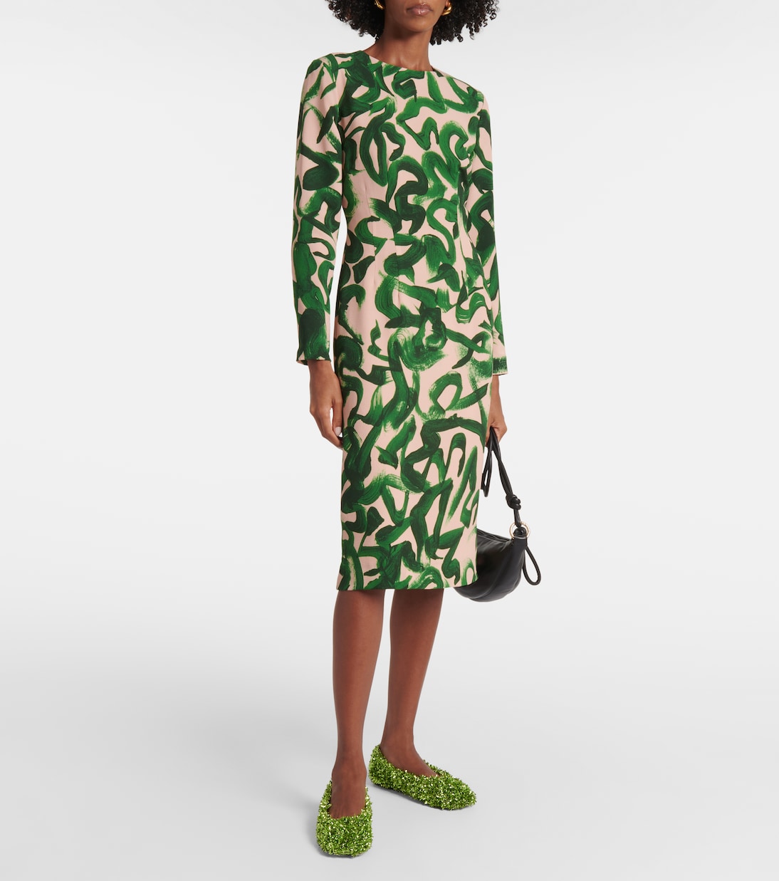 Bailarinas Glove con glitter | Dries Van Noten