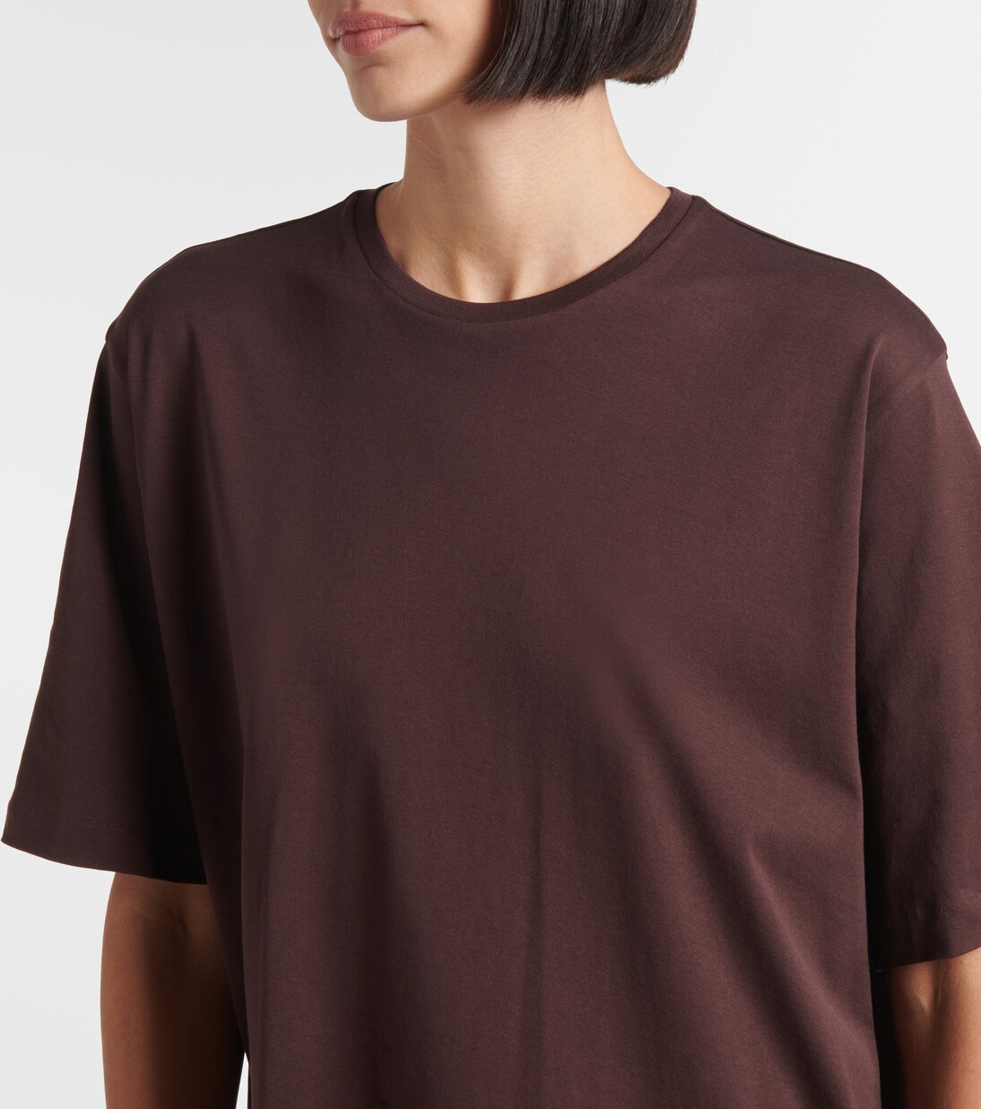 Harper cotton jersey T-shirt | The Frankie Shop