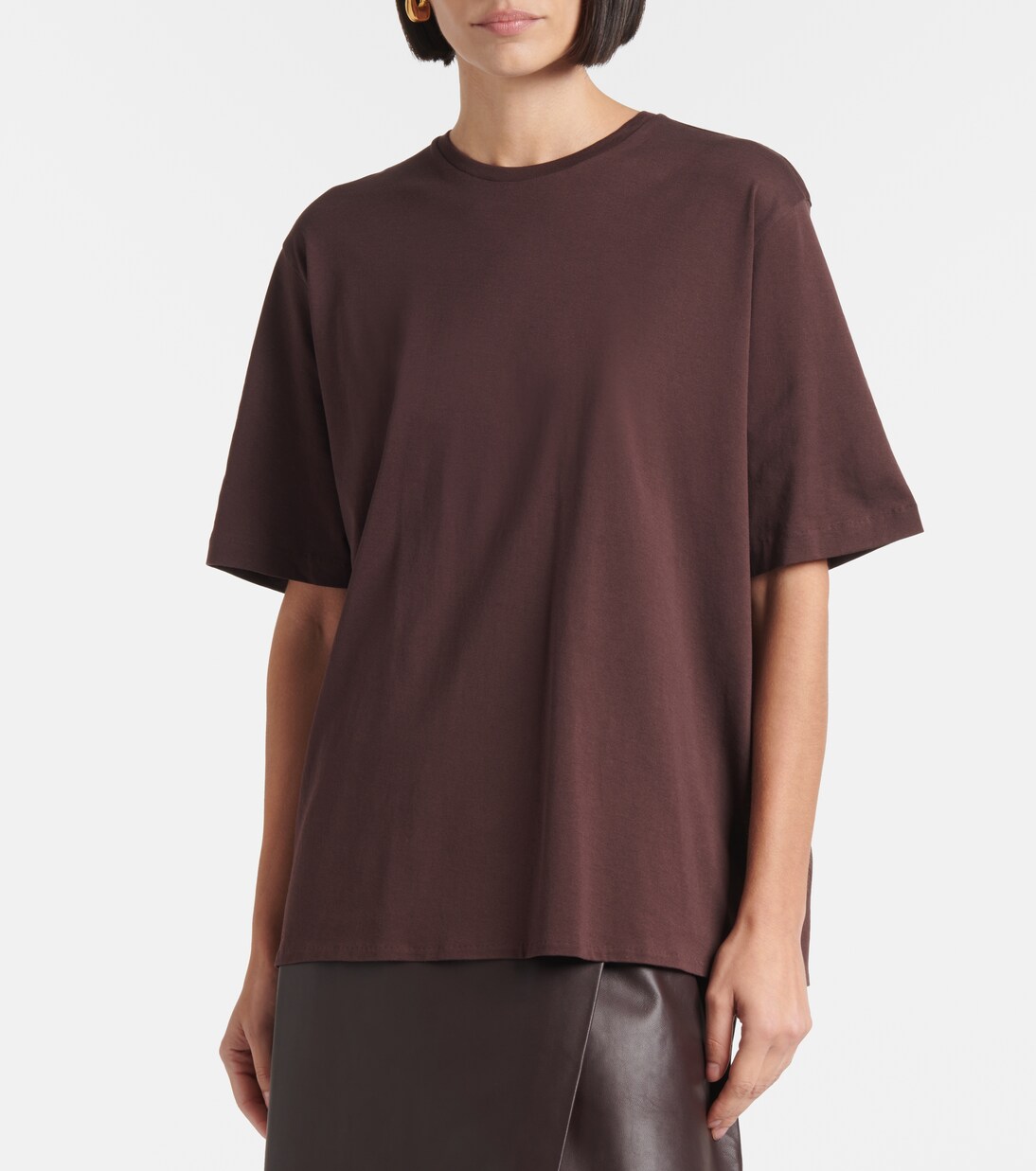 Harper cotton jersey T-shirt | The Frankie Shop